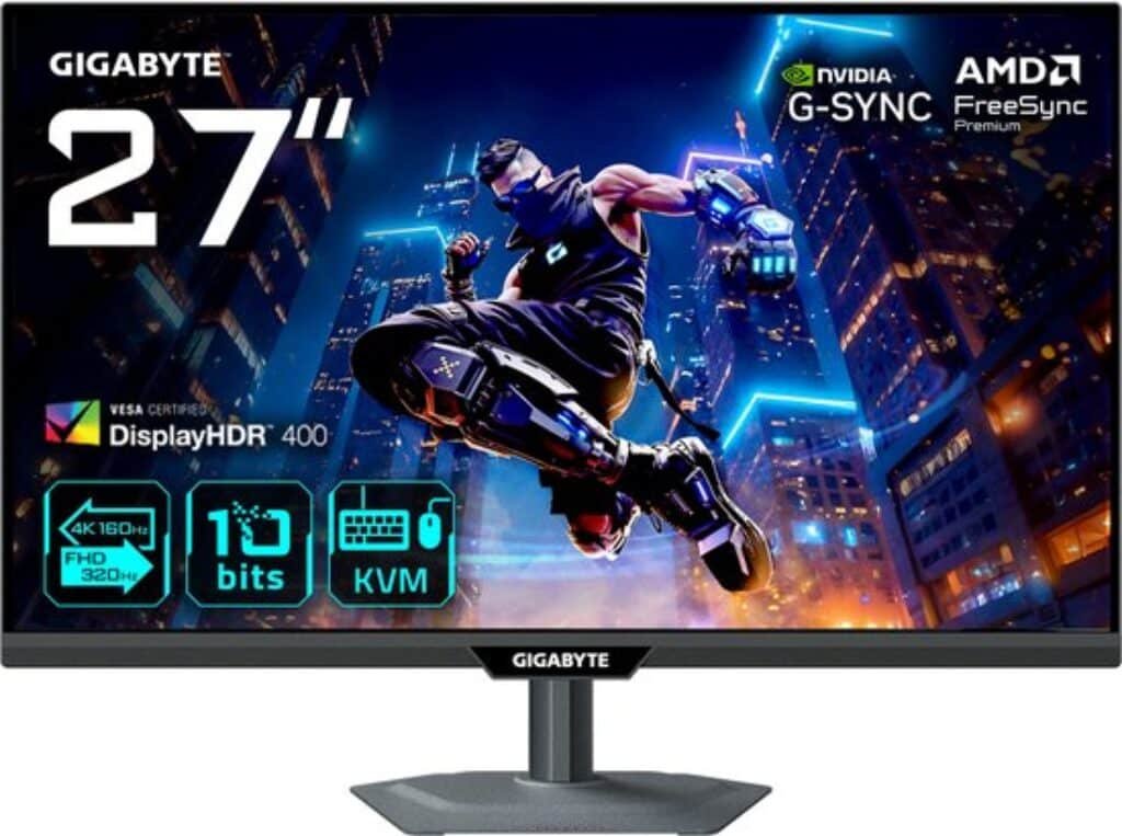 Gigabyte M27UP 4K gaming monitor
