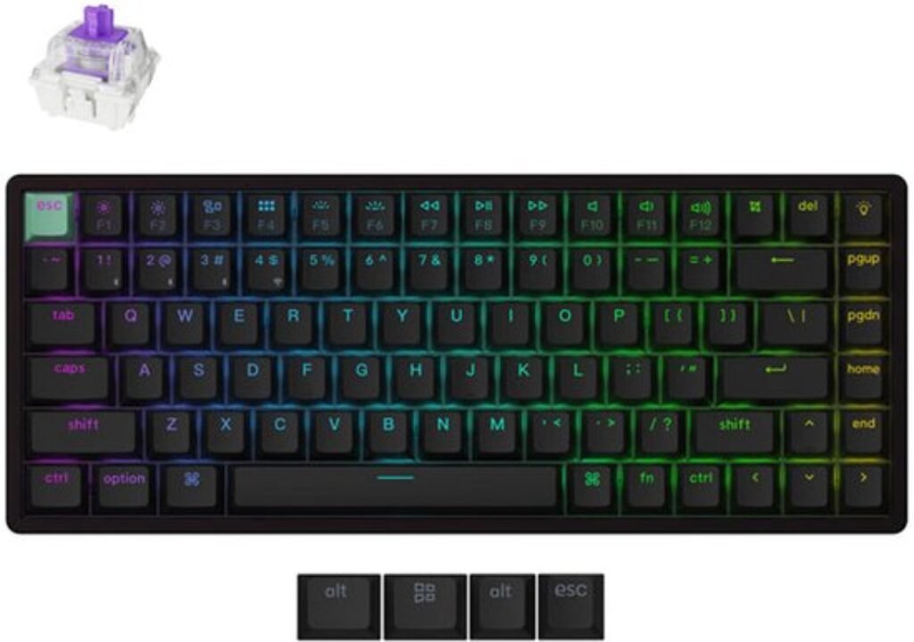 Keychron K2 HE gaming toetsenbord zwart