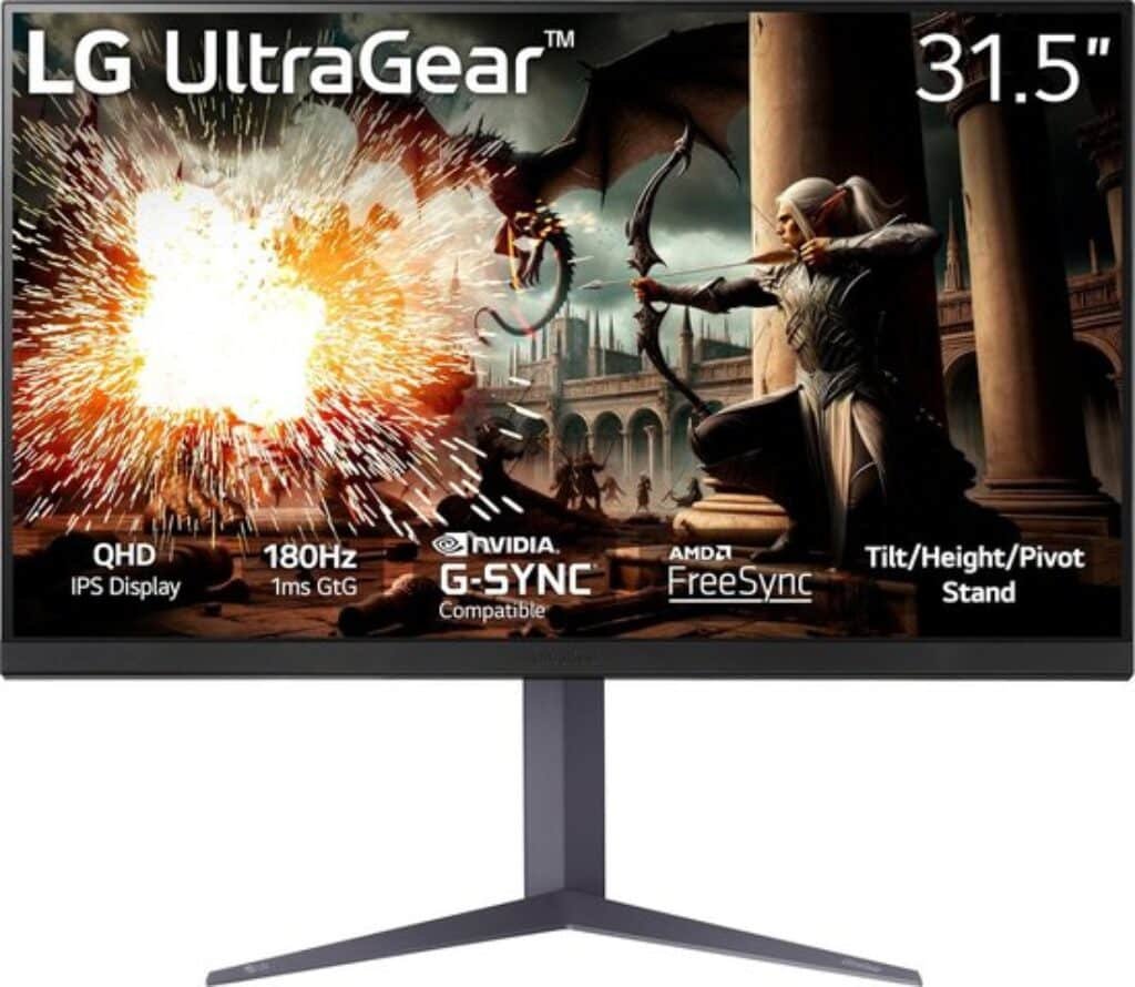 LG UltraGear 32GS75Q-B gaming monitor