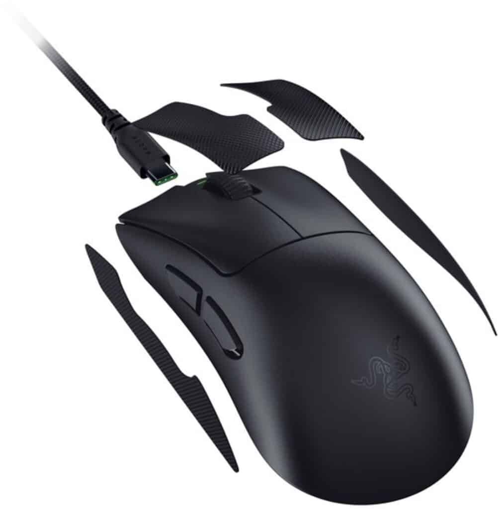 Razer DeathAdder V4 Pro zwarte gaming muis