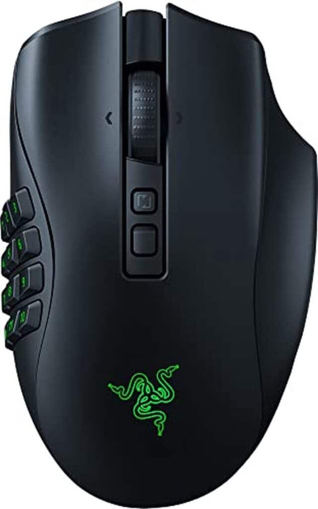 Razer Naga V2 Pro draadloze MMO gaming muis zwart