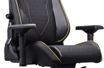 Trust GXT 721 Ruya Pro zwarte gamestoel met 4D-armleuningen